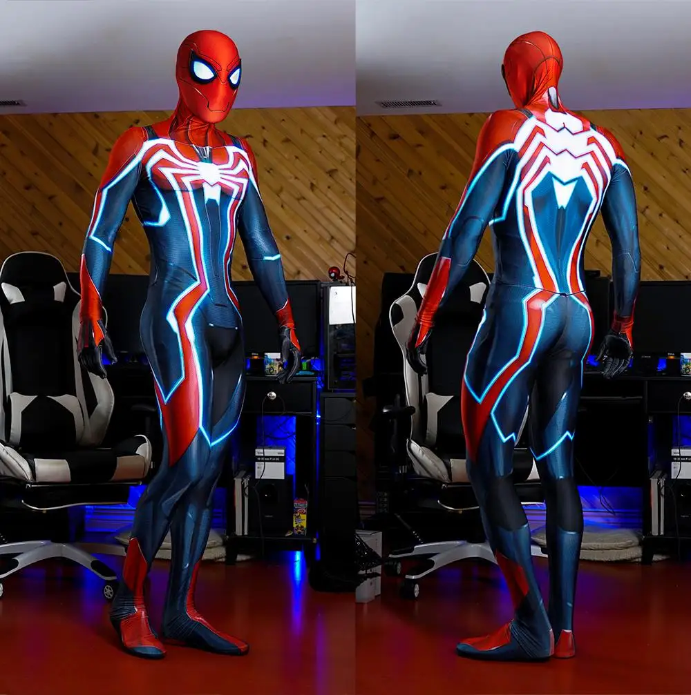Party Games Ps4 - Halloween Spinne PS4 Spiel Superheld Cosplay
