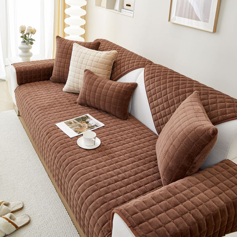 Washer Toss Set - Plüsch Plaid Sofa Kissen Nicht-Slip Verdickt