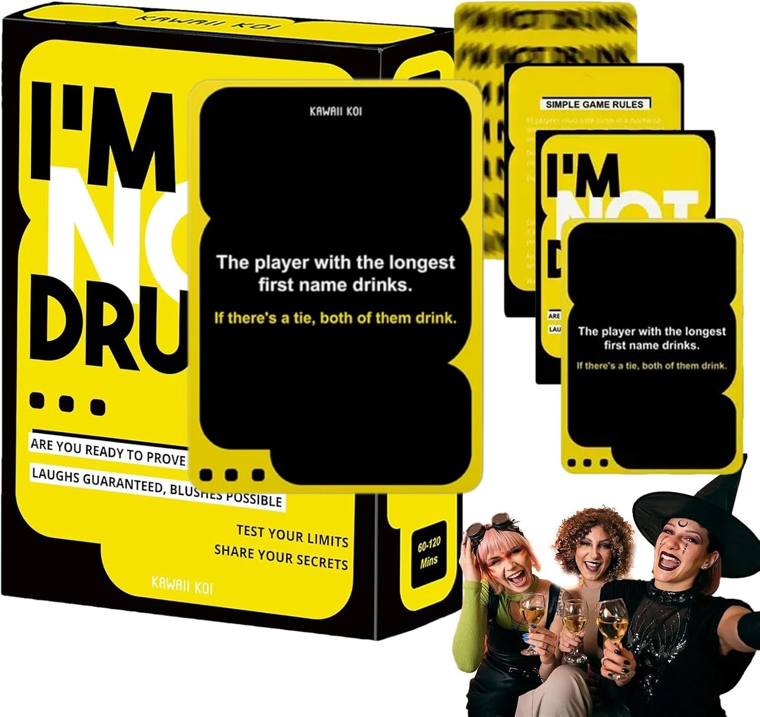 Party Games Adults Drinking - Trinkspiel für Erwachsene, Party-Wahrheit oder Pflicht-Karten,