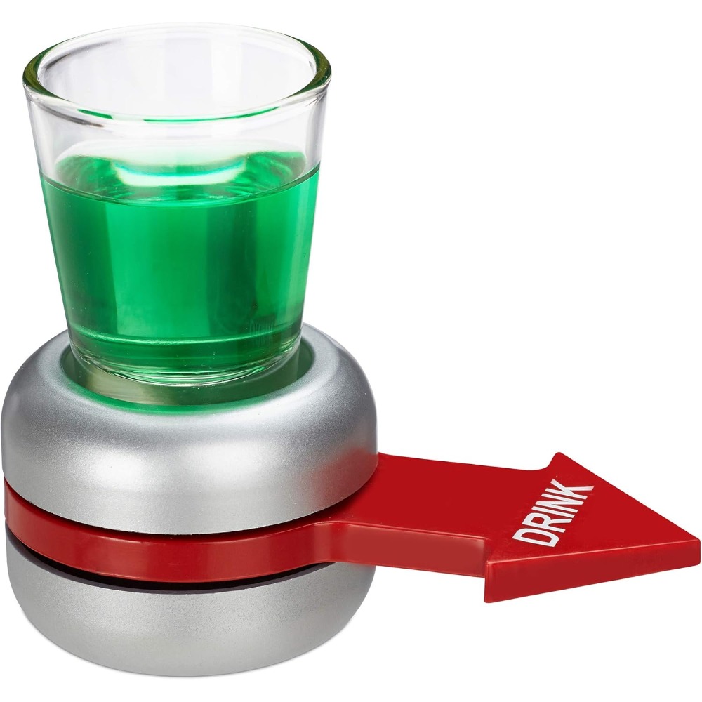 Party Games Adults Drinking - Relaxdays Trinkspiel, Spin The Bottle mit