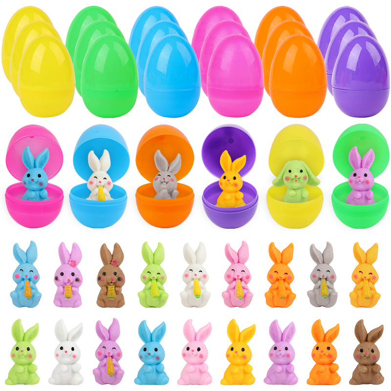 24 Stück Ostereier mit Hasenfi – Party Games Easter Bewertung und Preis