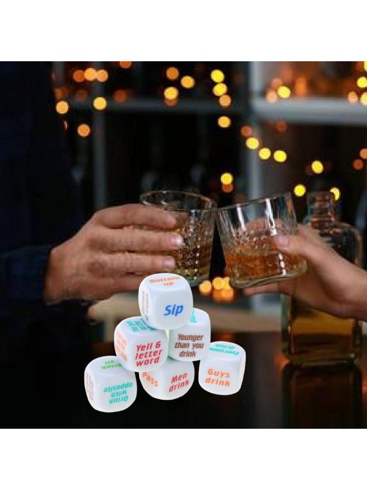 6 Stück 25 mm Weinwürfel, lust – Party Games Adults Drinking Bewertung und Preis