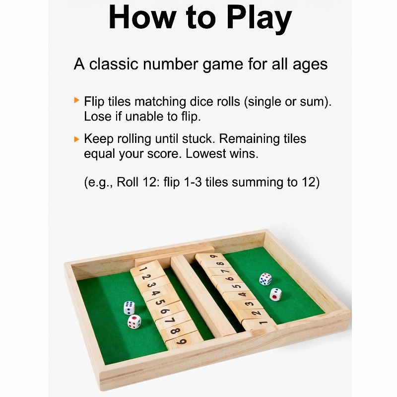 Arithmetisches Würfelspiel 9/1 – Party Games Adults Drinking Bewertung und Preis