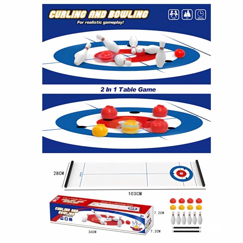 Neues Mini-Curling- und Bowlin – Party Games For 5 Year Olds Indoors Bewertung und Preis