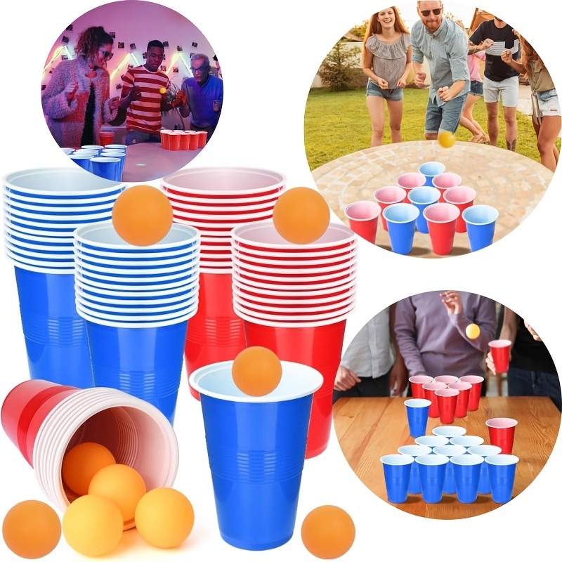 YANBIGUO Bier-Pong-Spielset, 2 – Party Games Jenga Bewertung und Preis