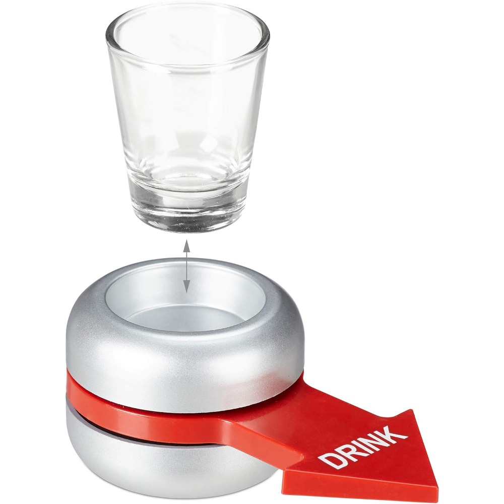 Relaxdays Trinkspiel, Spin The – Party Games Adults Drinking Bewertung und Preis