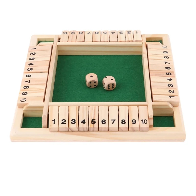 Deluxe vierseitiges 10-Zahlen- – Party Games Adults Drinking Bewertung und Preis